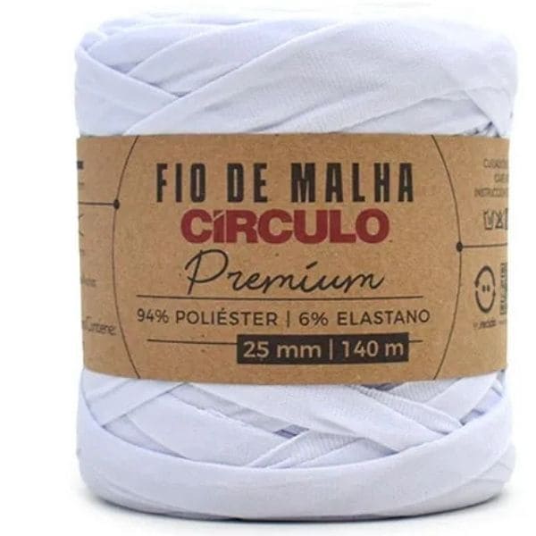 io de Malha Premium para crochê e artesanato com espessura uniforme.